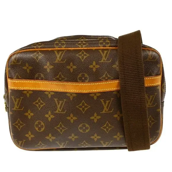 AUTHENTIC LOUIS VUITTON REPORTER PM MESSENGER SHOULDER BAG MONOGRAM SP1004 - Picture 1 of 9